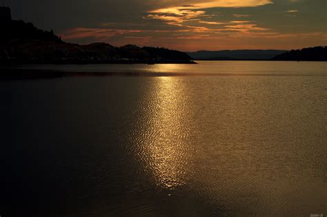 Wallpaper Sunlight Sunset Sea Lake Reflection Sunrise Evening