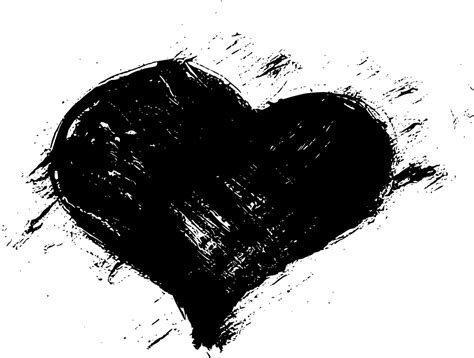 Black Heart Png Free Download Png Arts