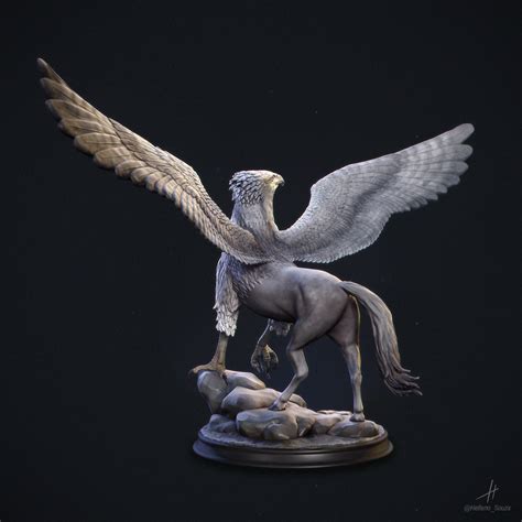 Griffin Hippogriff 3d Model 3d Printable Cgtrader