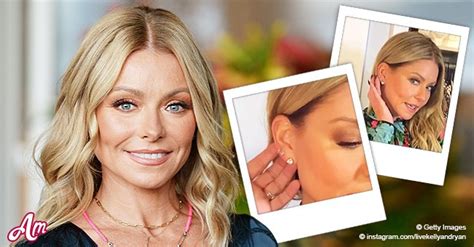 Kelly Ripa Reveals She Had Plastic Surgery To Fix Her Earlobes Because