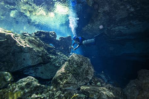 Welcome to cabins by the caves! Unexplored underwater cave system reveals beauty hidden ...