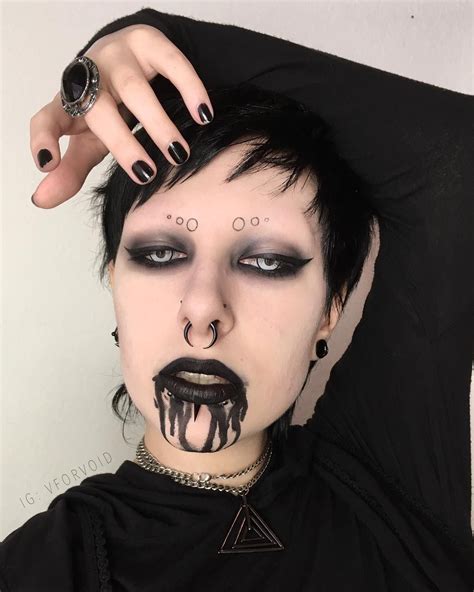 See This Instagram Photo By Vforvoid • 4812 Likes Gothic Makeup