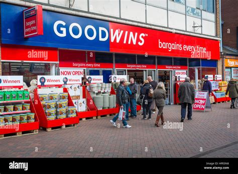 Goodwins Bargains every time bargain store attracting crowds to a new