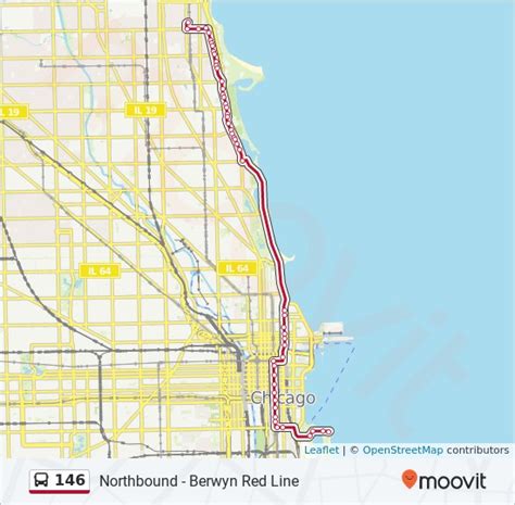 146 Route Time Schedules Stops And Maps Northbound Berwyn Red Line