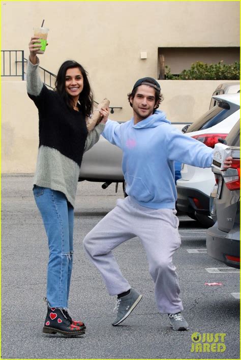 tyler posey and sophia taylor ali couple up for coffee in la photo 1219861 photo gallery