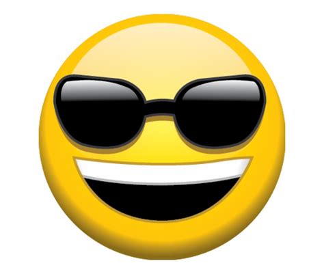 Iphone Emoji With Sunglasses Test