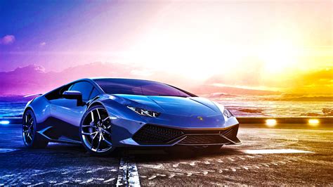 Blue Lamborghini Aventador Hd Cars 4k Wallpapers Images