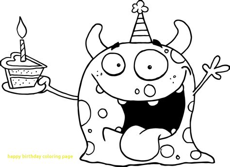 Birthday Coloring Pages at GetColorings.com | Free printable colorings