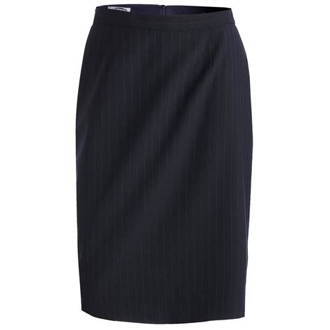 Promotional Ladies Pinstripe Straight Skirt Personalized With Your