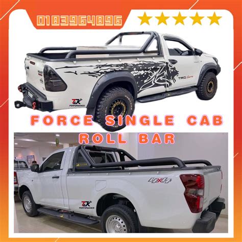 Force Wd F A Single Cab Roll Bar Sport Bar For Ford Ranger Isuzu Dmax