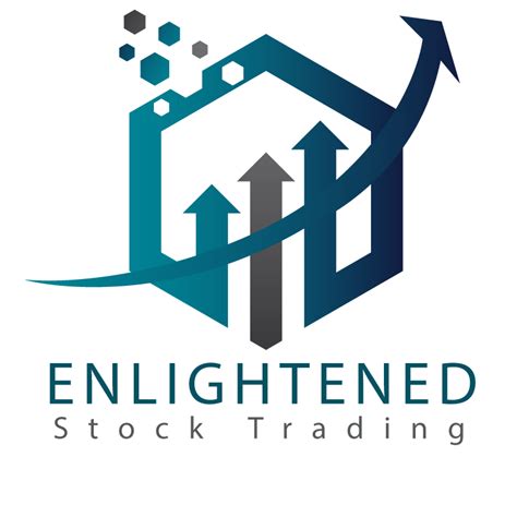 Modern Upmarket Financial Logo Design For Enlightened Stock Trading