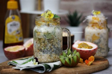 Buah ini mempunyai rasa yang khas, dengan cita rasa asam berpadu manis yang menyegarkan. 10 RESIPI OVERNIGHT OATS CITARASAWAN ~ Blog Kakwan