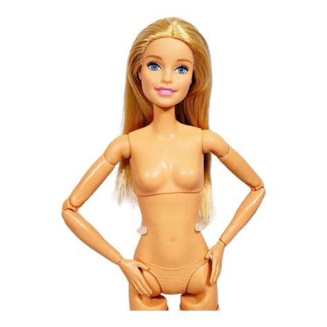 BARBIE MADE TO Move Doll Body Blonde Nude Articulated MTM For OOAK Mattel L PicClick