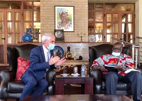 Latest News Ambassador Meets With Former President Kenneth Kaunda