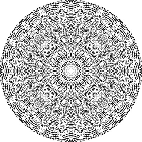 Intricate Mandala Line Art Icons Png Free Png And Icons Downloads