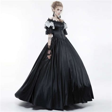 Gothic brautkleid hi, du suchst ein gothic brautkleid? Gothic A-Linie Hochzeitskleid in viktorianischem Style ...