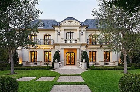 12000 Square Foot French Inspired Home In Highland Park Tx French