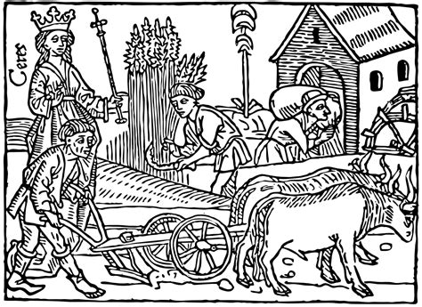 Pictures of renaissance art coloring pages and many more. OnlineLabels Clip Art - Medieval Farming