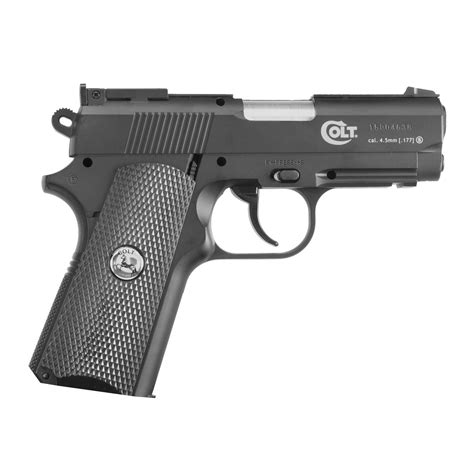 Colt Defender Co2 Pistole 45mm 177 Bb Brüniert Vollmetall Kaufen
