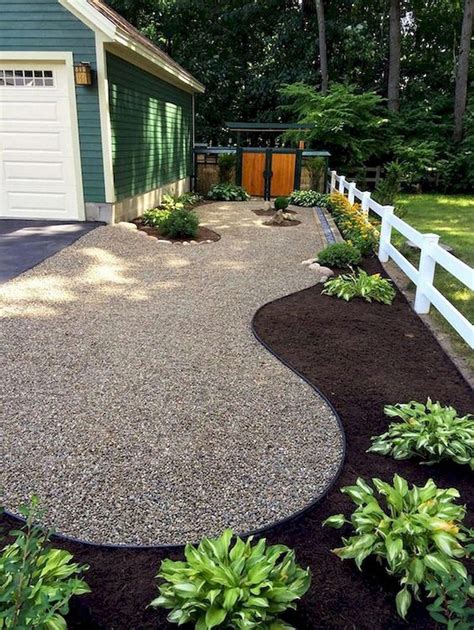 This Method Appears To Be Good Quality Landscaping Mulch Small Garden Landscape Small Front