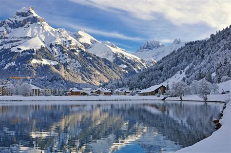 Switzerland Winter Hd Wallpapers Wallpaper Cave