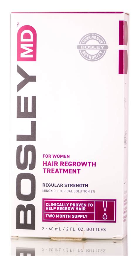 Bosley Women Hair Regrowth Treatment 2 X 60 Ml