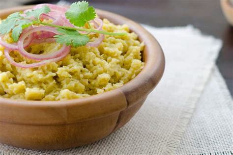 Mangú Traditional Breakfast From Dominican Republic Caribbean