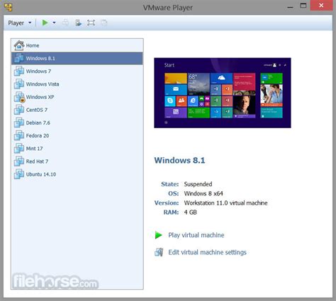 Vmware workstation player builds from the same platform as vmware workstation pro and vsphere, making it one of the most mature and stable. VMware Player 14.0.0 Build 6661328 Download for Windows ...