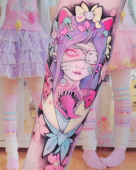 Яркие татуировки Розовые татуировки Девичьи татуировки