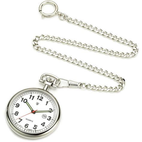 Eine taschenuhr individuell bedrucken ist möglich. MTS wasserdichte Taschenuhr mit Quarzuhrwerk und Mineralglas - Herrenuhren - Armbanduhren für Männer