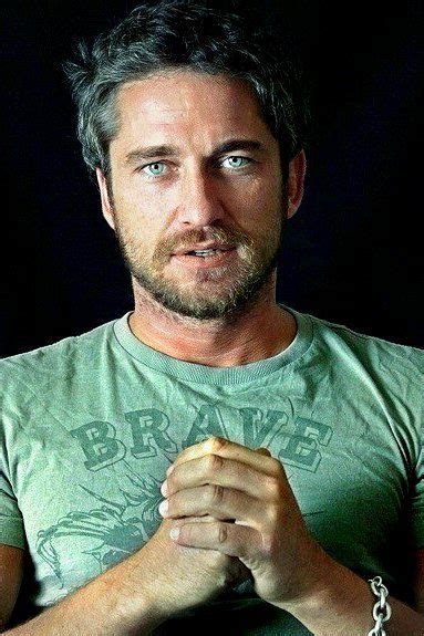 Butler being the gentleman that is, made sure the young woman was all right, paid her bill, took mr. Gerard Butler | Gerard butler young, Gerard butler, Butler