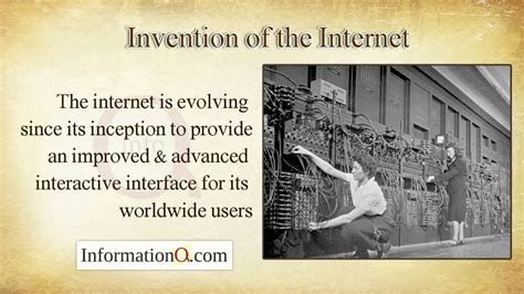 ﻿who Invented The Internet Invention Of The Internet