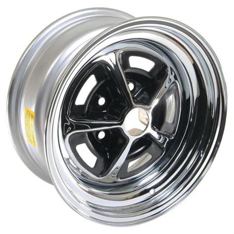 Wheel Vintiques 52 Series Oldsmobile Ss1 Chrome With Black Powdercoated