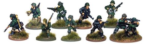 Warlord Bolt Action German Waffen Ss 28mm Waffen Ss Squad Pack Mint