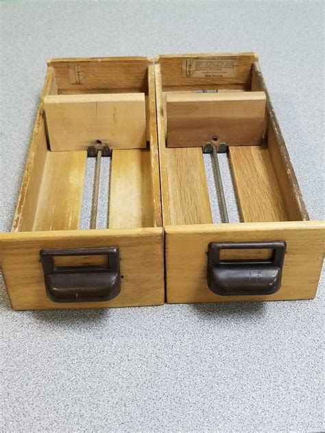 Desk top filing/card index etc filing cabinets, card index cabinets, paper t nc rays, /pieces of fice furniture caed# b. Vintage Card Catalog Library Wooden Drawers Index Card ...