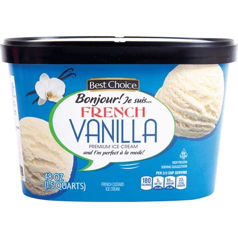 Best Choice French Vanilla Ice Cream Scround Ice Cream Phelps Market