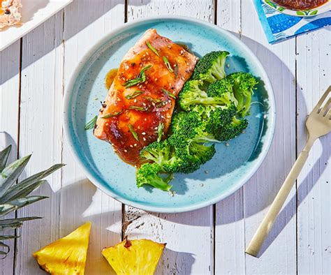 Pineapple Teriyaki Salmon Cookidoo The Official Thermomix Recipe