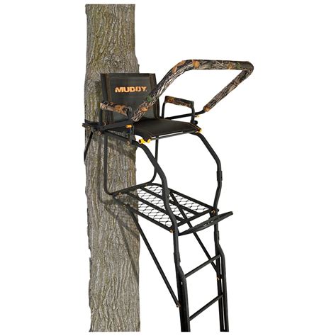 Muddy Skybox 20 Ladder Tree Stand 640768 Ladder Tree Stands At