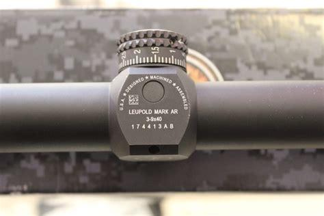 Leupold Mark Ar Mod 1 3 9×40 Duplex Reticle Rifle Scope Used Teds