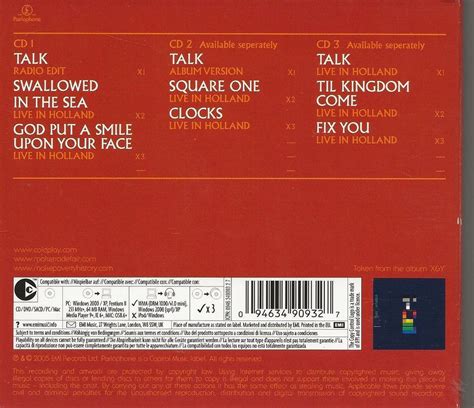 Talk Coldplay Cd Album Muziek