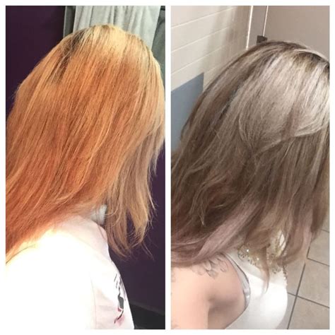 Image Result For T Wella Toner Before And After Toner For Orange