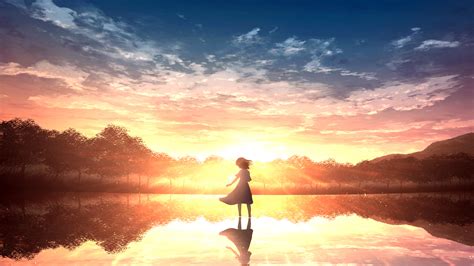 1236 anime wallpapers (4k) 3840x2160 resolution. Lonely Anime girl 4K Wallpapers | HD Wallpapers | ID #30068