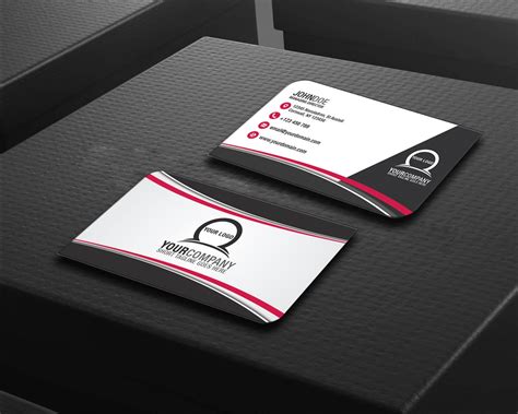 Etsy sellers and other independent online business owners often include a business card in their packages. Simple Professional Business Card Design - Style 2 | Codester