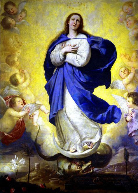 La Purisima Inmaculada Concepcion De Maria Con Artista Ribera Por La