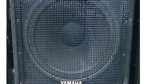 Used Yamaha SW118IV Unpowered Subwoofer | Guitar Center