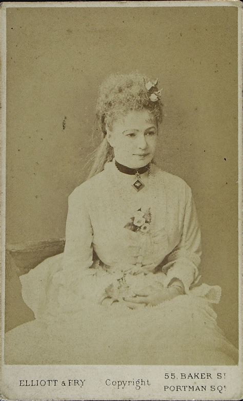 Carte De Visite Of Croatian Opera Singer Ilma De Murska 1860s Opera