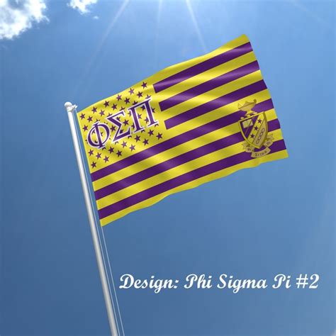 Phi Sigma Pi Officially Licensed Flag Banner Etsy