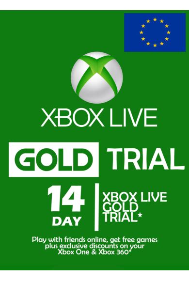 Buy Xbox Live Gold 14 Days Trial Europe Cheap Cd Key Smartcdkeys
