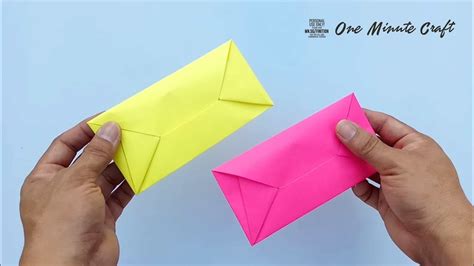 Super Easy Envelope Making With A4 Paper Without Glue Tape And Scissors