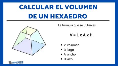 Cómo Calcular El Volumen De Un Hexaedro Con Ejemplos